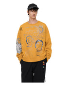 Song for the mute Sketchbook Relaxed Pullover Yellow