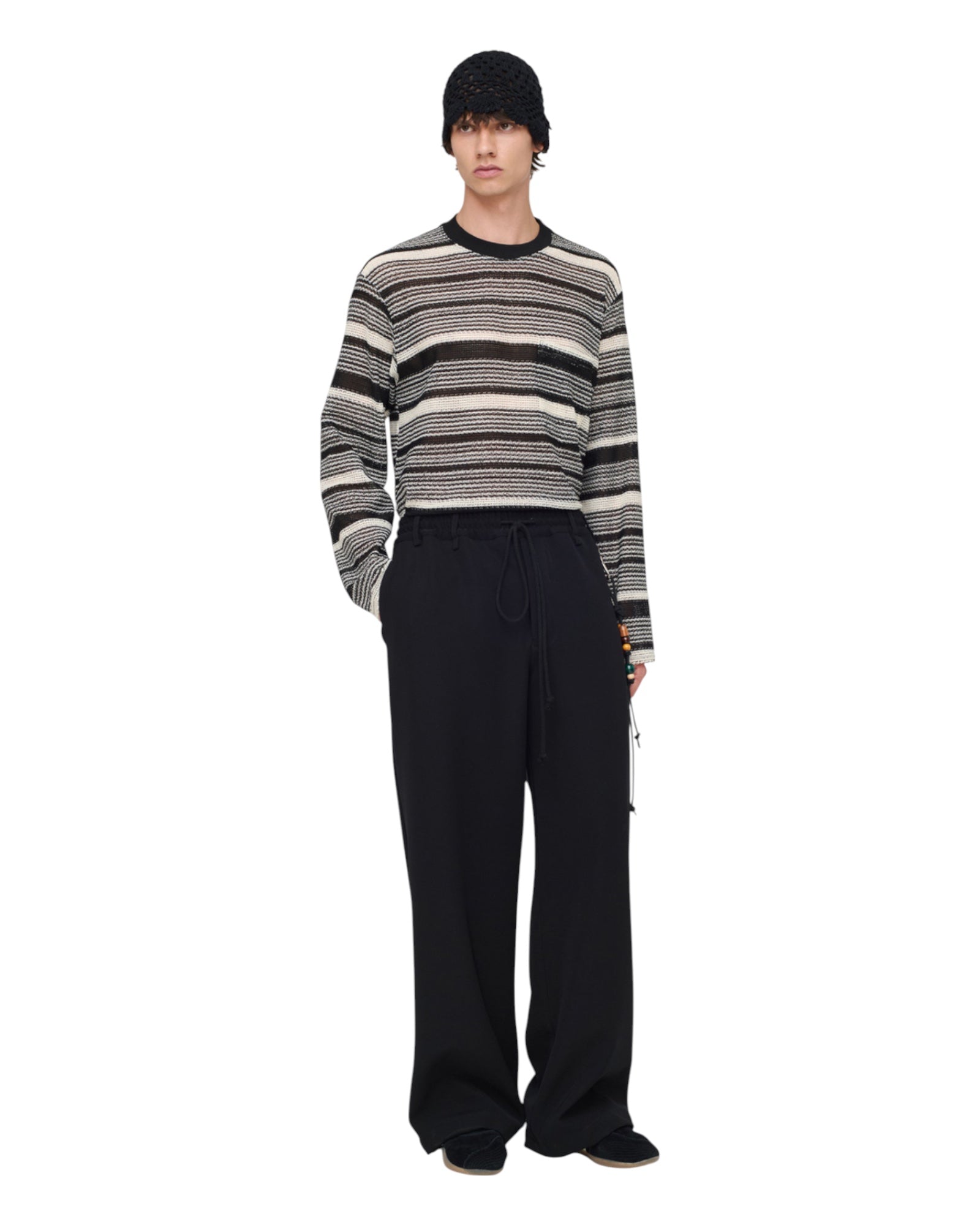 Song for the mute Relaxed Lounge Pant Black