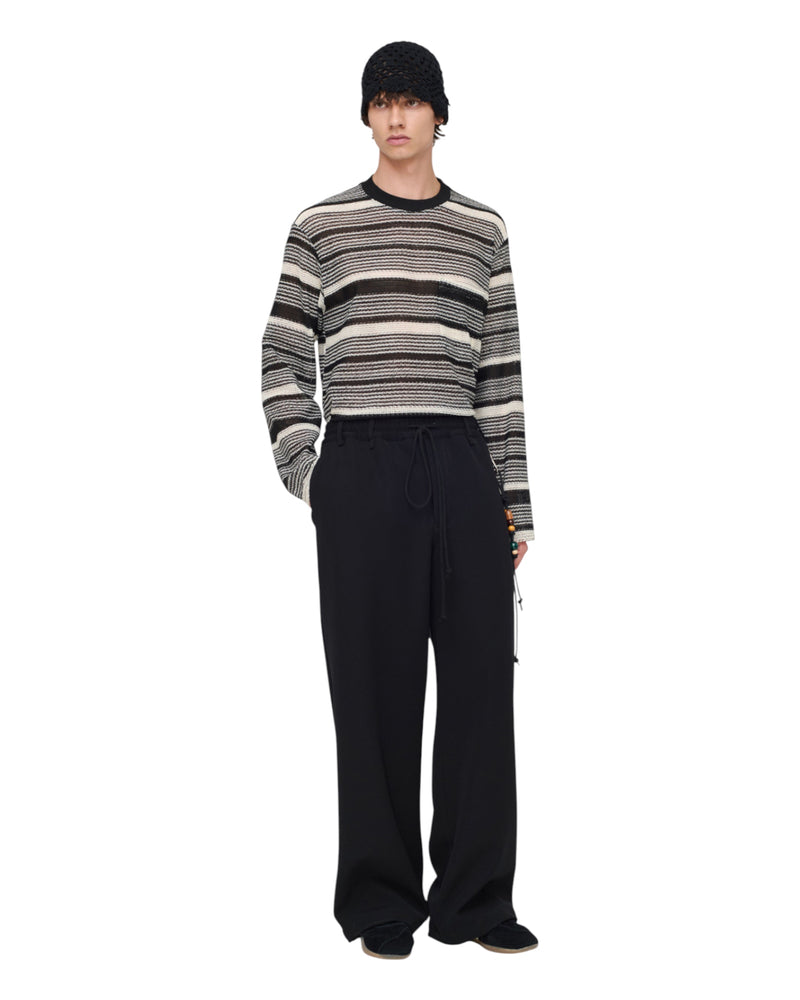 Song for the mute Relaxed Lounge Pant Black