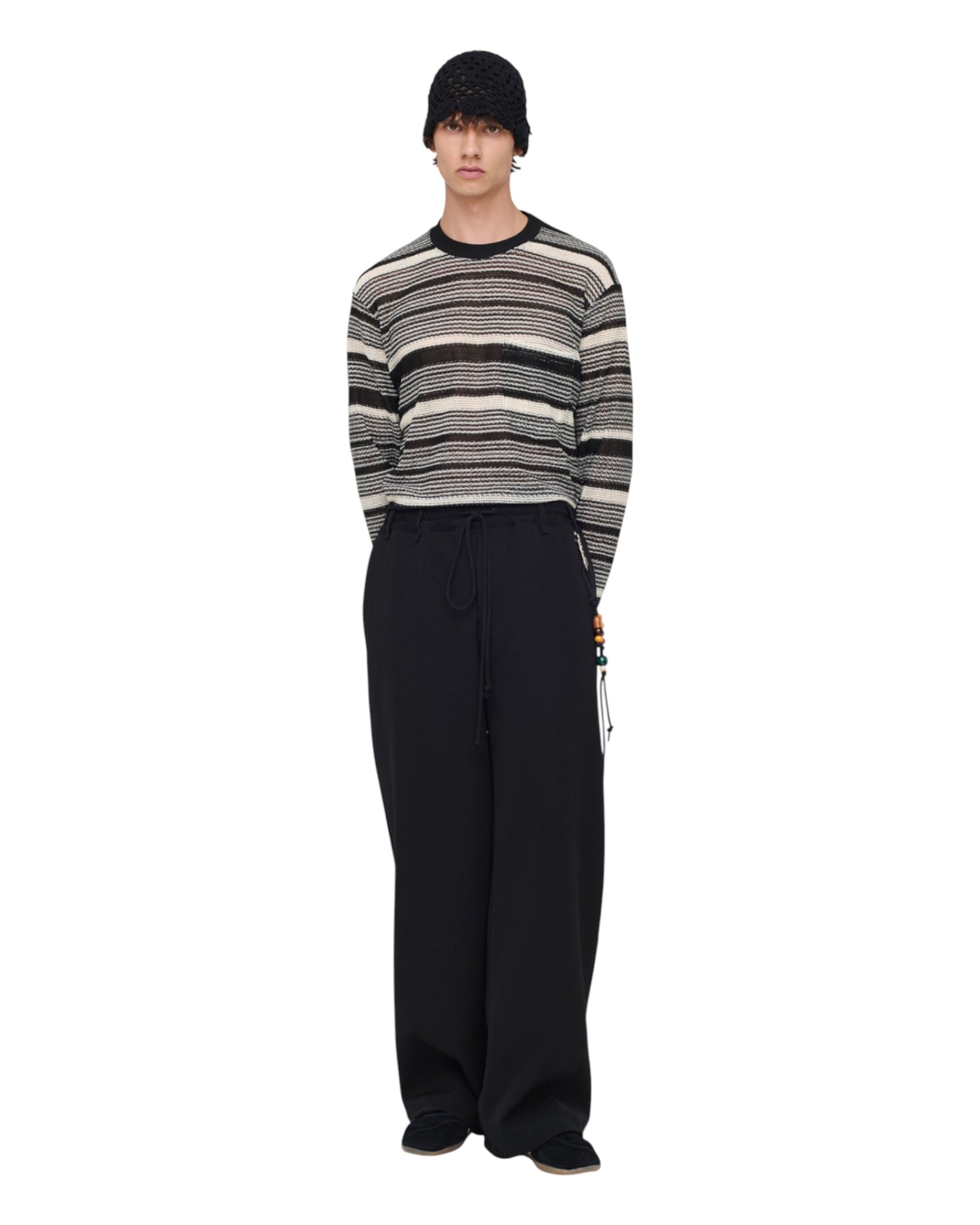 Song for the mute Relaxed Lounge Pant Black