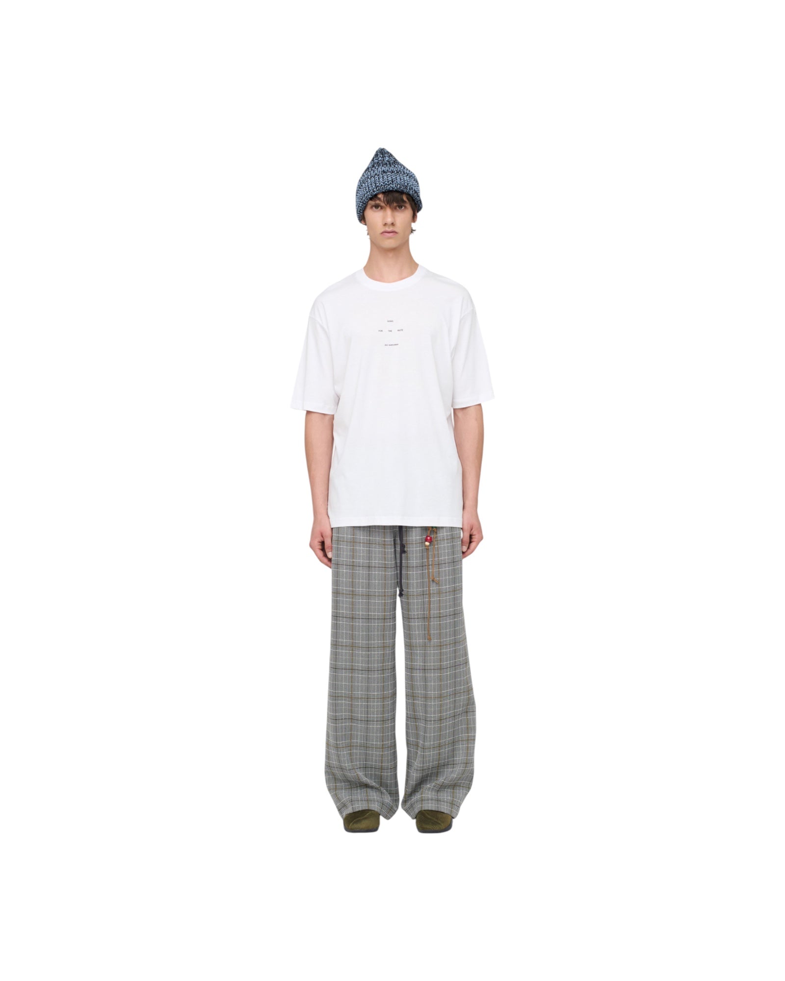 Song for the mute Newman Oversized Tee White