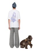 Song for the mute Newman Oversized Tee White