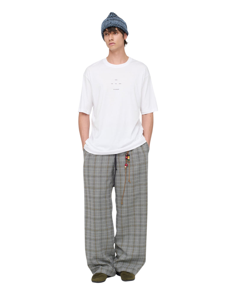 Song for the mute Newman Oversized Tee White