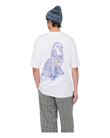 Song for the mute Newman Oversized Tee White