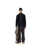 Song for the mute Zip Up Funnel Cardigan Black