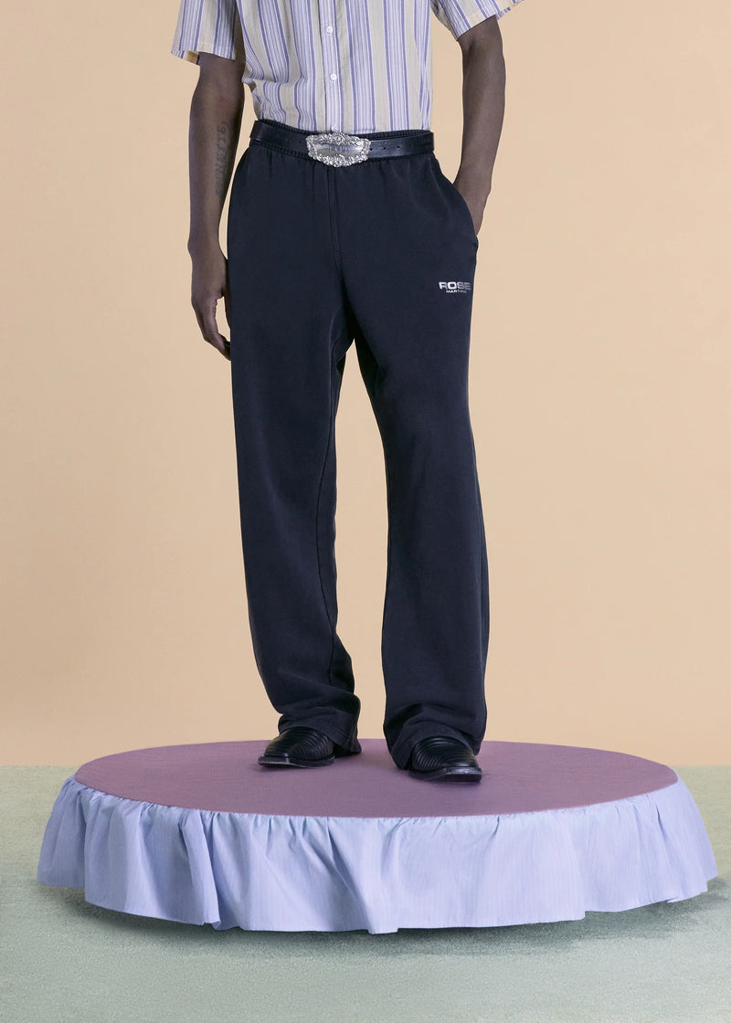 Martine Rose Wide Legged Sweatpants Black