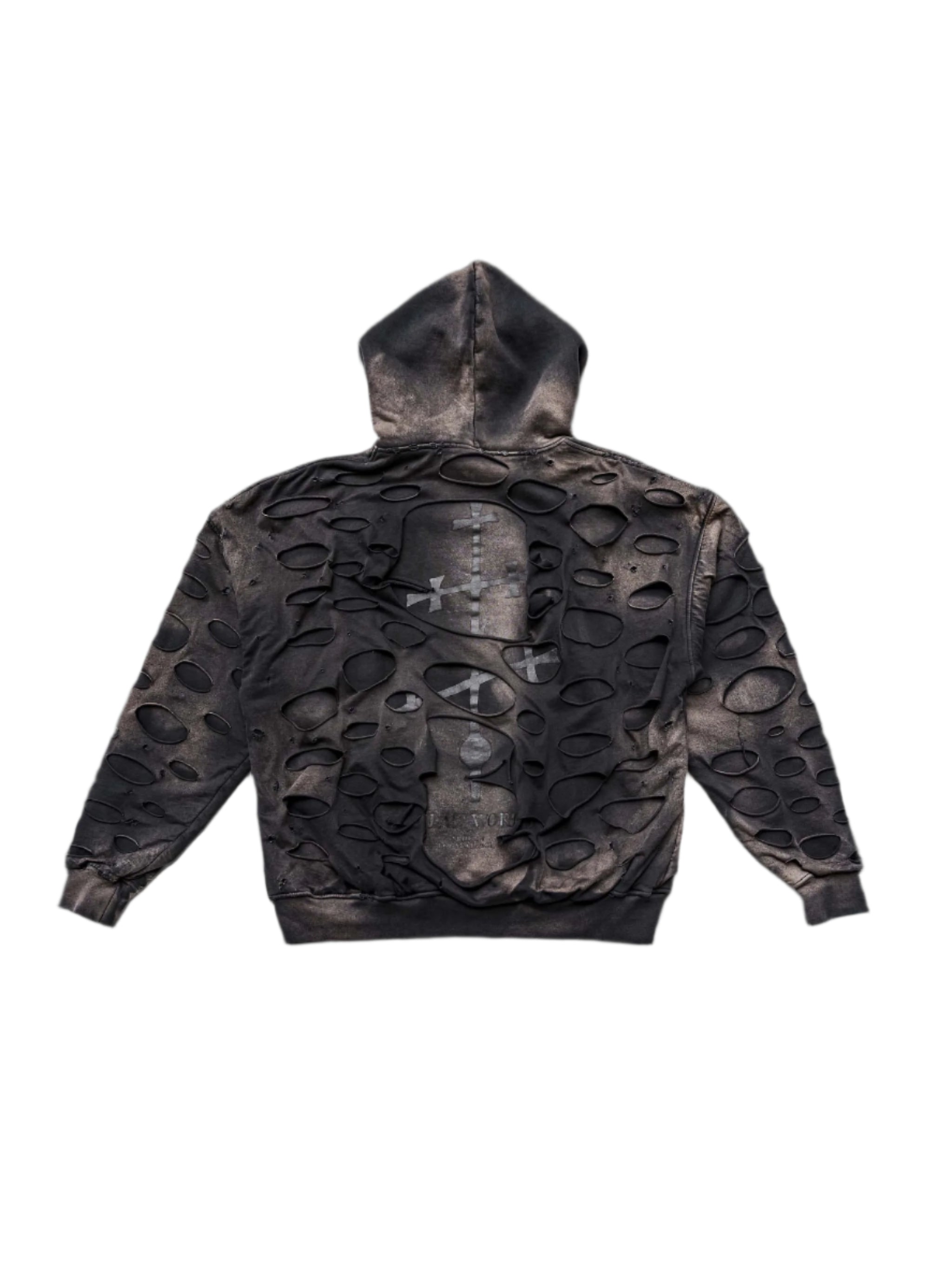 トップス ALEXANDER DIGENOVA A NEW WORLD HOODIE 2 Alexander Digenova A New World Hoodie Black - Designer Hoodie