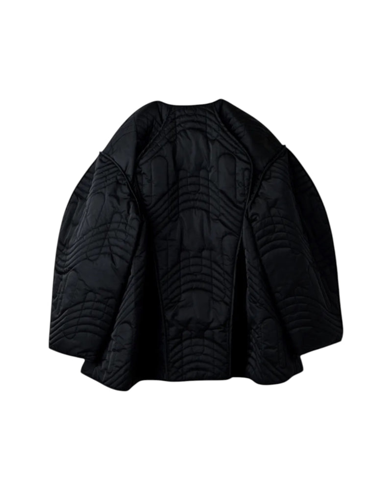 Enfold Quilted Jacket Black