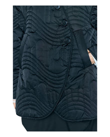 Enfold Quilted Jacket Black