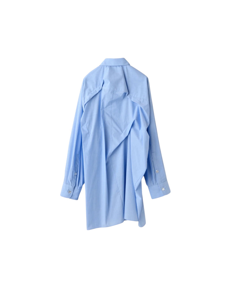 Enfold Tucked BIG Shirt Light Blue