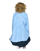 Enfold Tucked BIG Shirt Light Blue