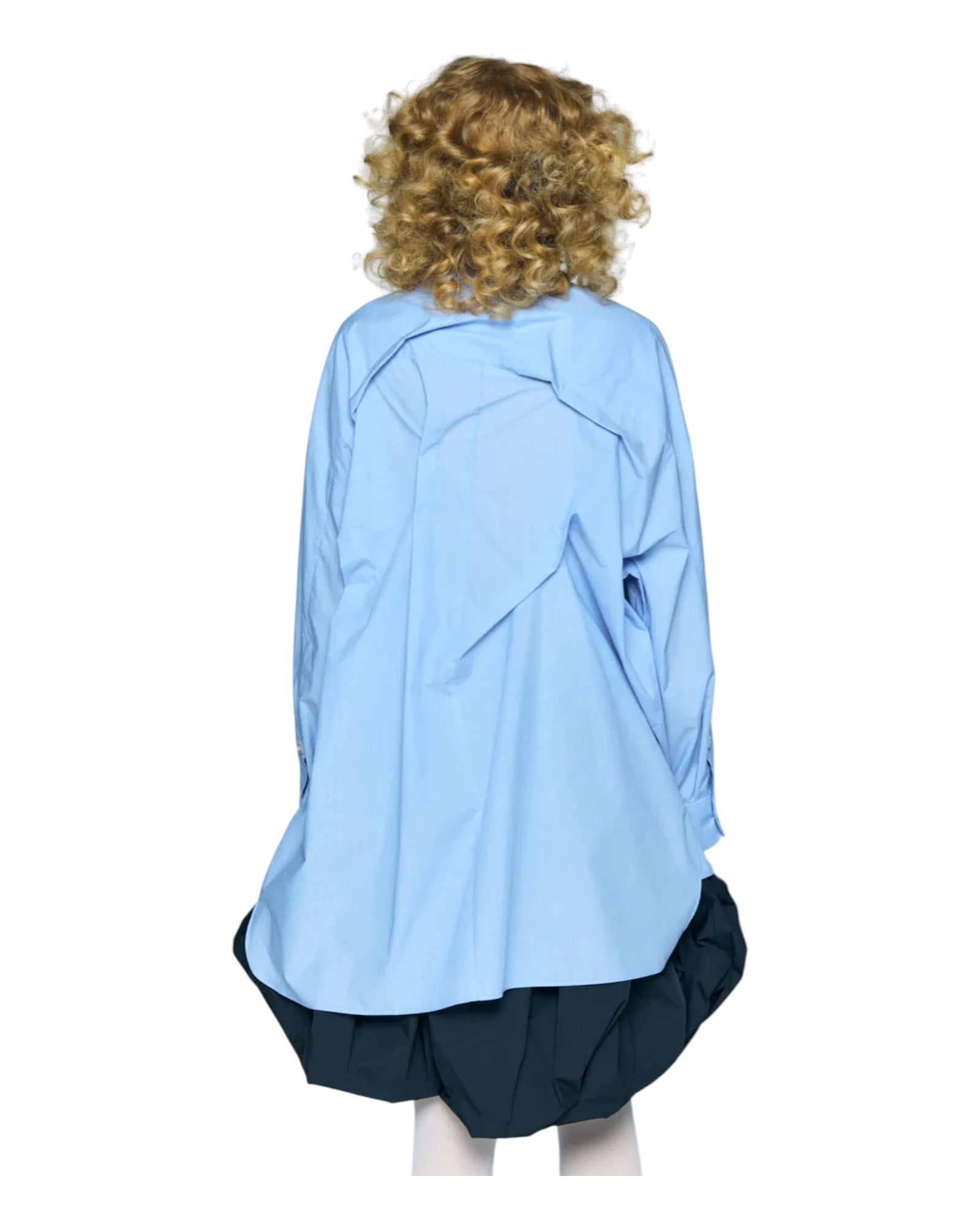 Enfold Tucked BIG Shirt Light Blue