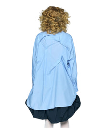 Enfold Tucked BIG Shirt Light Blue