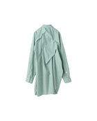 Enfold Stripe Tucked BIG Shirt Green