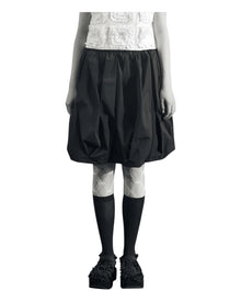 Enfold Balloon Mini Skirt Black