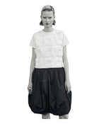 Enfold Balloon Mini Skirt Black