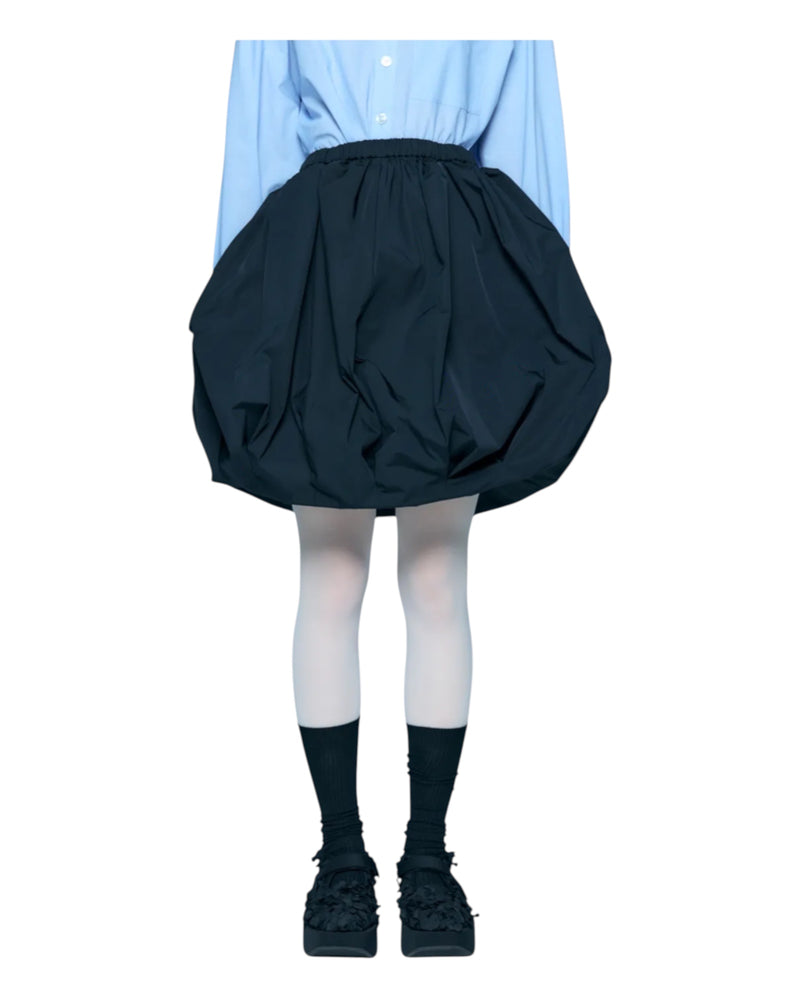 Enfold Balloon Mini Skirt Black