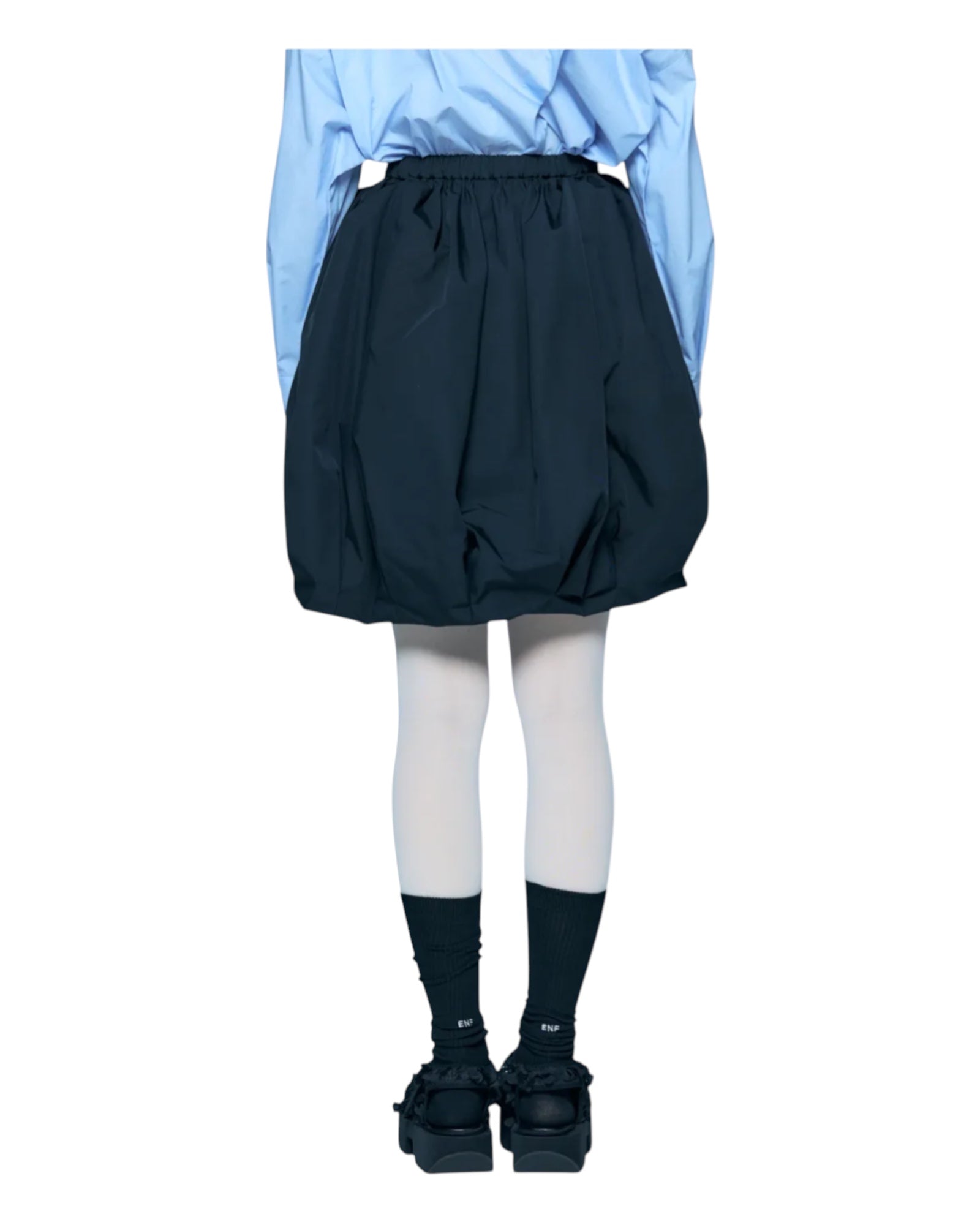 Enfold Balloon Mini Skirt Black