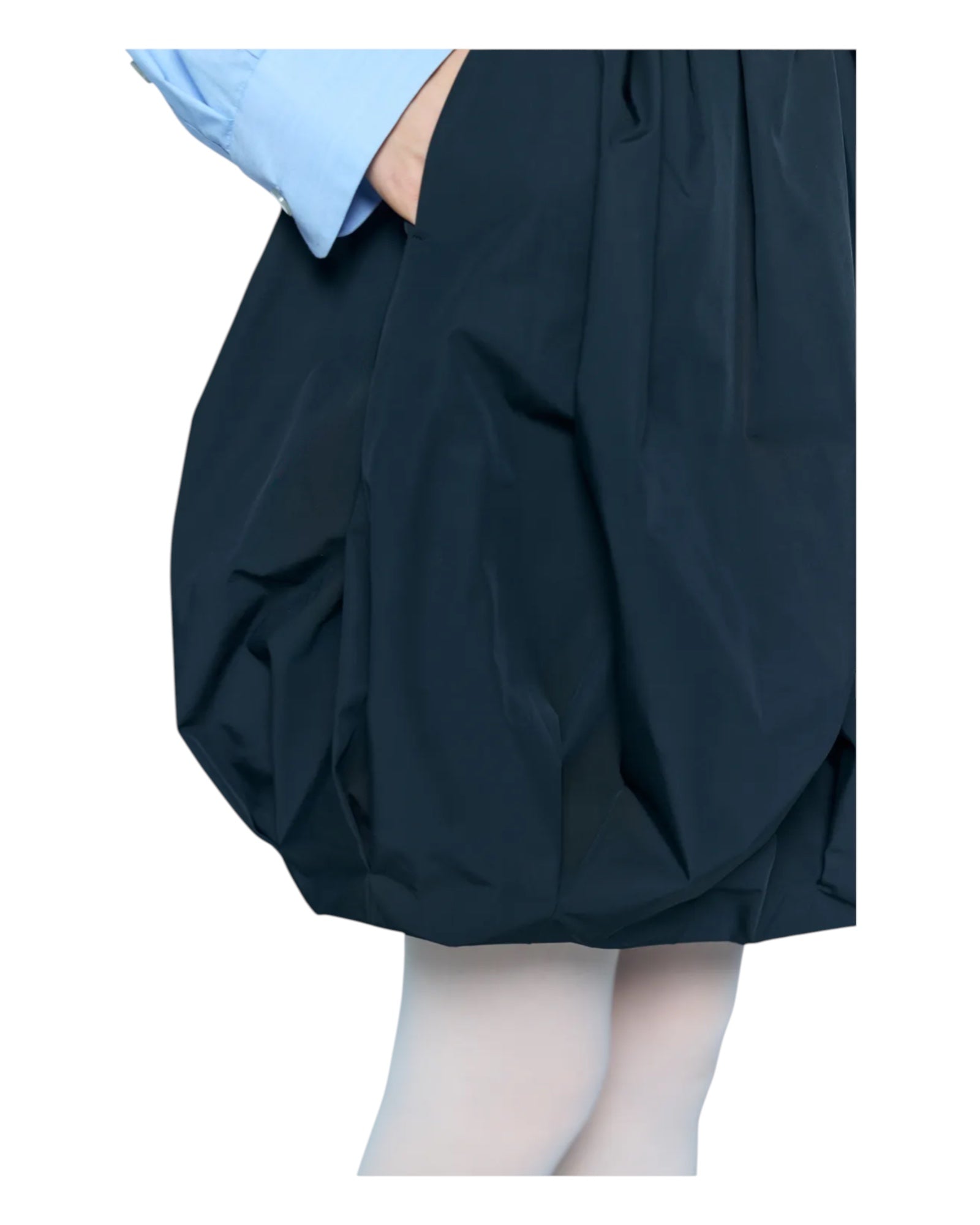 Enfold Balloon Mini Skirt Black