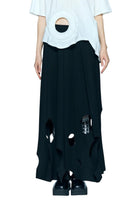 Enfold Tone Hole Skirt Black