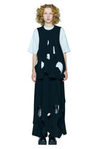 Enfold Tone Hole Skirt Black