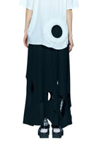 Enfold Tone Hole Skirt Black