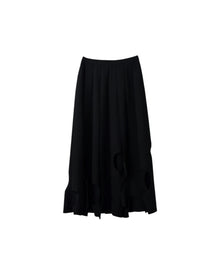 Enfold Tone Hole Skirt Black