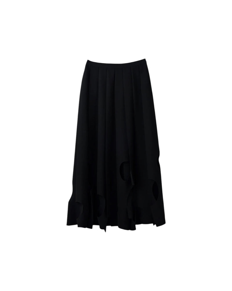 Enfold Tone Hole Skirt Black