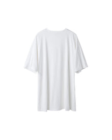 Enfold Slit Sleeve T-shirt White