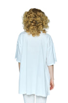 Enfold Slit Sleeve T-shirt White