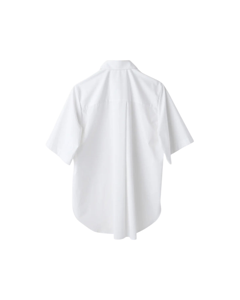 Enfold White Step Shirt White