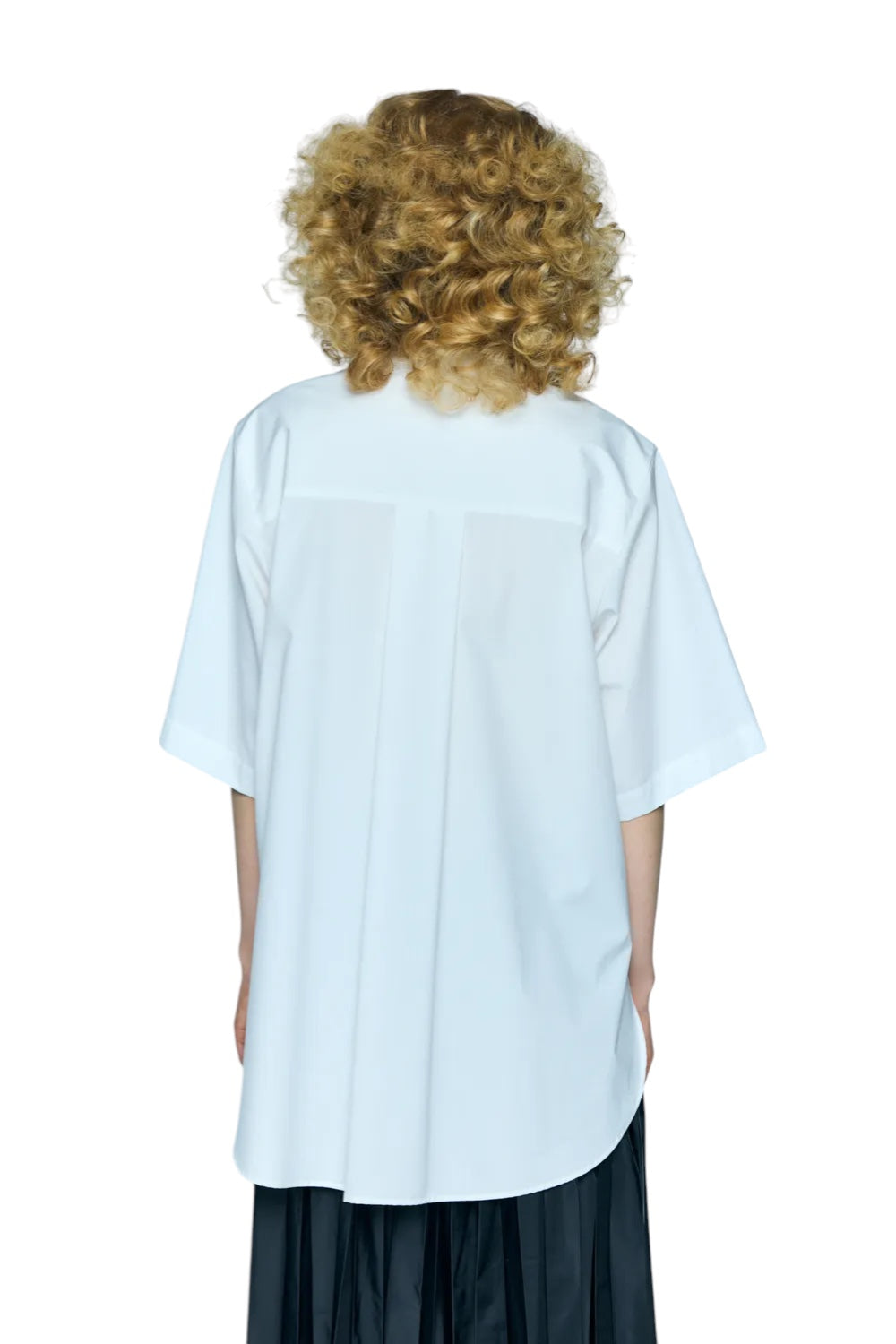 Enfold White Step Shirt White