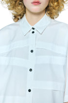 Enfold White Step Shirt White