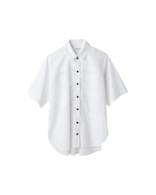 Enfold White Step Shirt White