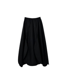 Enfold Black Random Volume Skirt Black