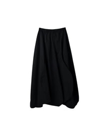 Enfold Black Random Volume Skirt Black