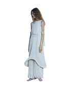 Enfold Pleated Vest Off White