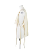 Enfold Pleated Vest Off White