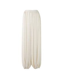 Enfold Pleated Balloon Trousers Off White