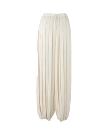 Enfold Pleated Balloon Trousers Off White