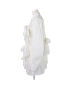 Enfold Gathered Shirt White