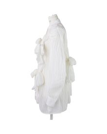 Enfold Gathered Shirt White