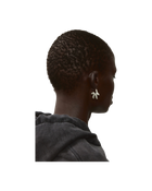 Avavav Earrings Old lady Brushed Silver