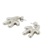 Avavav Earrings Old lady Brushed Silver