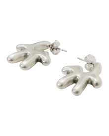 Avavav Earrings Old lady Brushed Silver