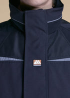 Martine Rose Shrunken Sports Jacket Black Grey