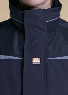 Martine Rose Shrunken Sports Jacket Black Grey