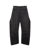Jiyong Kim  Sun-Bleached 3D-Pocket Trousers Black