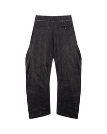 Jiyong Kim  Sun-Bleached 3D-Pocket Trousers Black