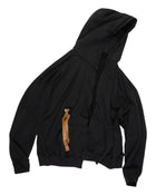 Alexander Digenova Rubber Band Hoodie Black
